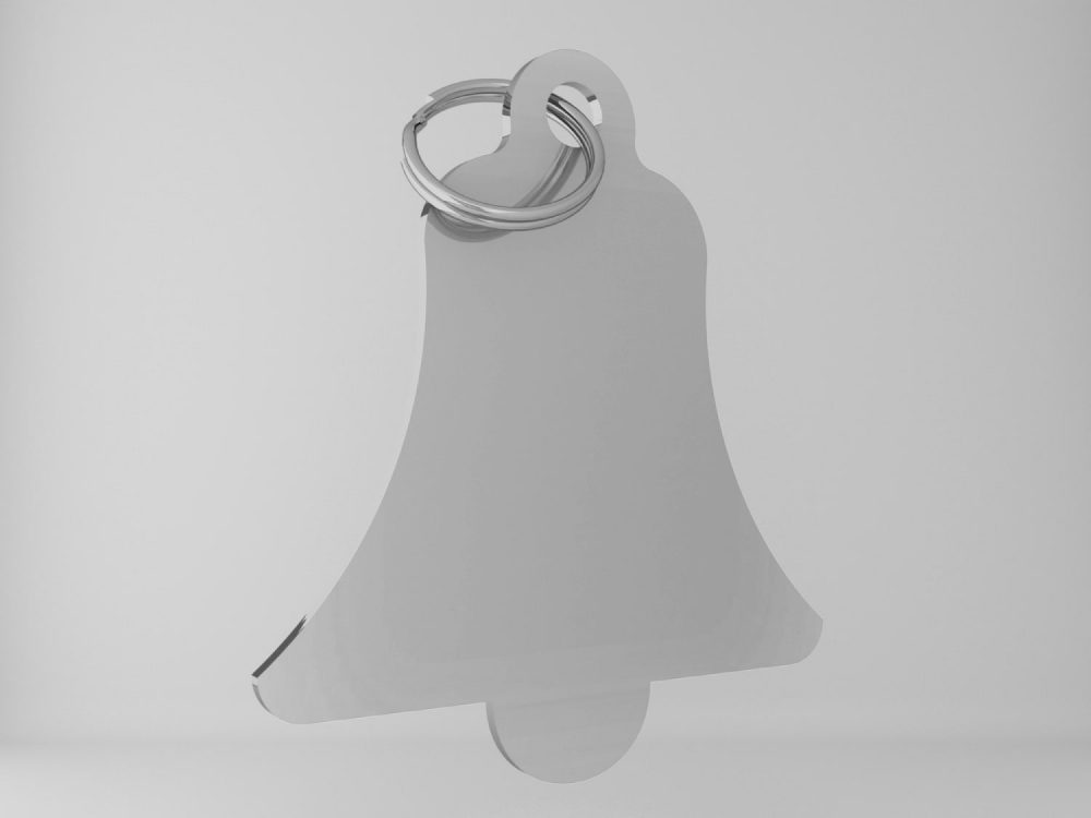 Basic-campana-argento-lucido-fronte