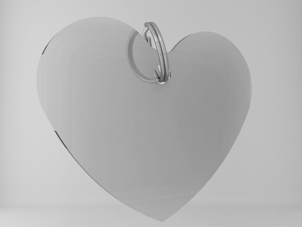 Medaglietta-personalizzata-cuore-basic-argento-lucido-fronte