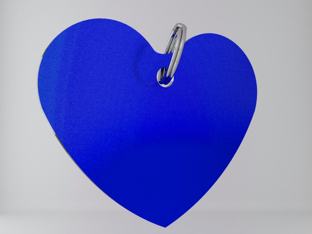 Medaglietta-personalizzata-cuore-basic-blu-retro