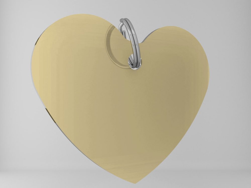 Medaglietta-personalizzata-cuore-basic-oro-lucido-fronte