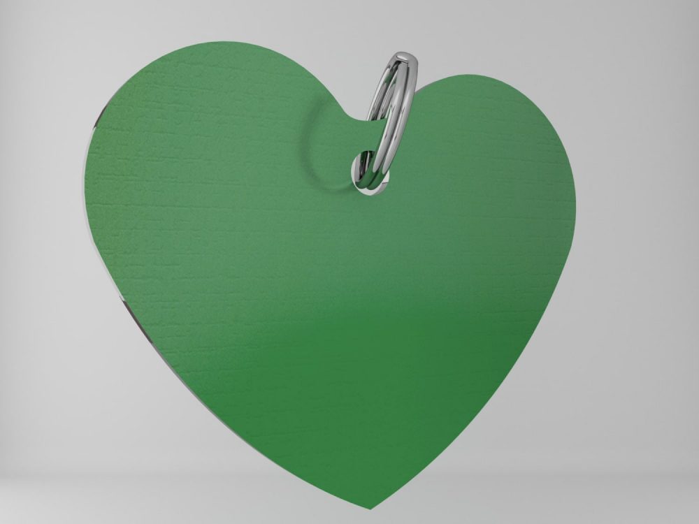 Medaglietta-personalizzata-cuore-basic-verde-retro