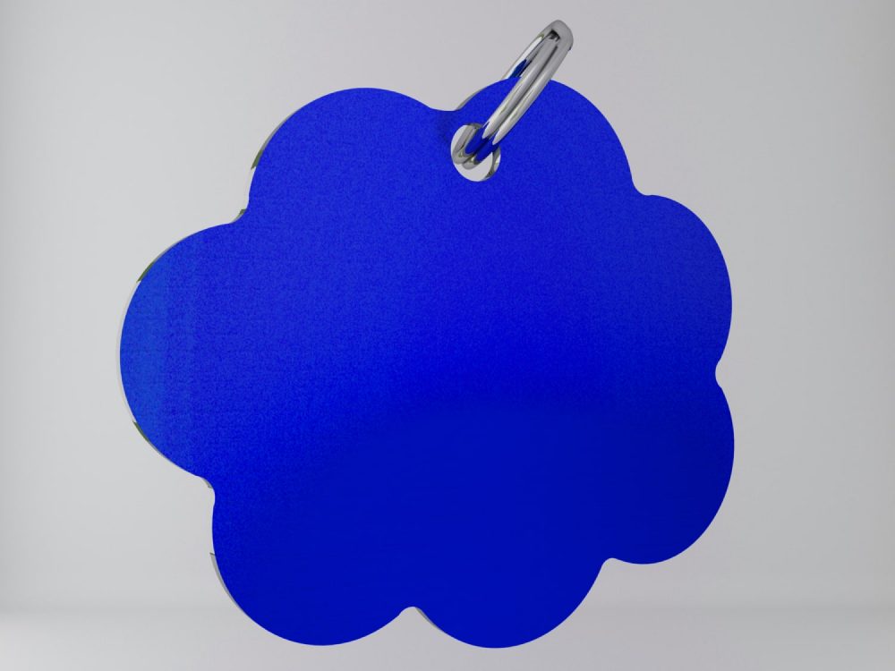 Medaglietta-personalizzata-nuvoletta-basic-blu-retro