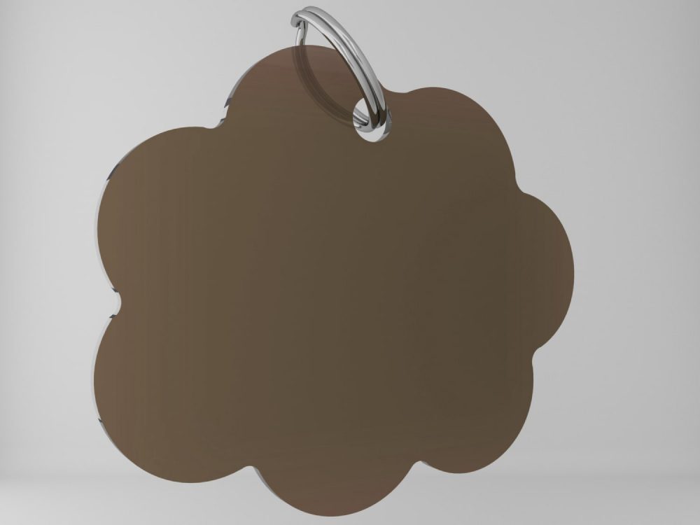 Medaglietta-personalizzata-nuvoletta-basic-bronzo-fronte
