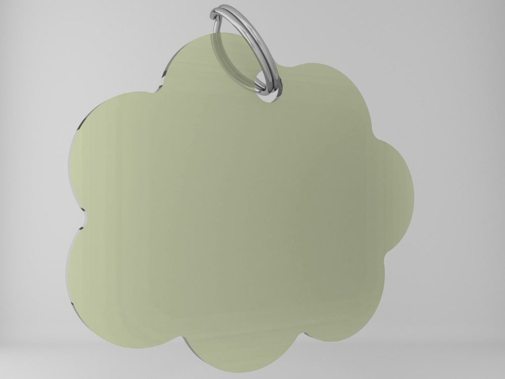 Medaglietta-personalizzata-nuvoletta-basic-champagne-fronte