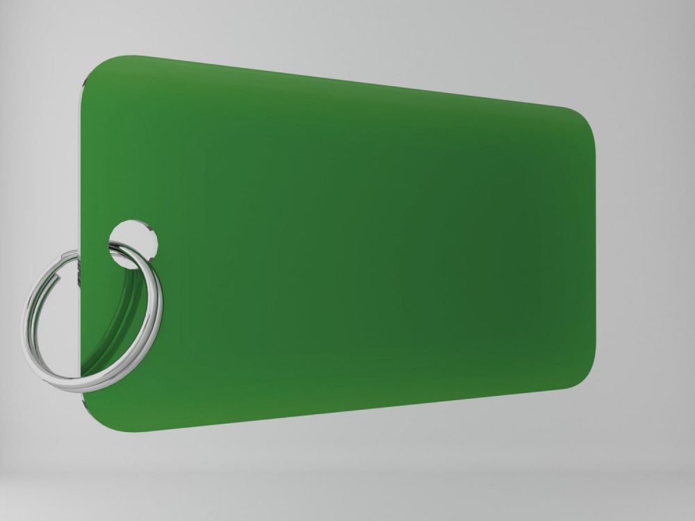 Medaglietta-personalizzata-piastrina-militare-basic-verde-fronte